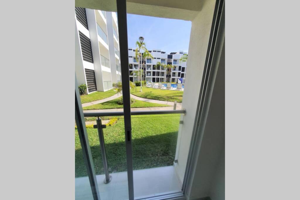 Departamento De Lujo En Manzanillo, Planta Baja Frente A La Alberca Apartment Exterior photo